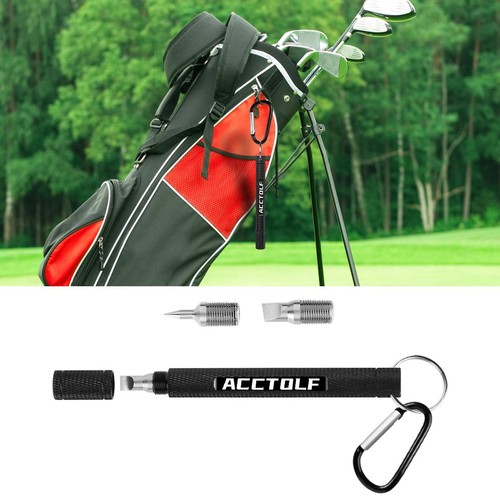 Golf groove sharpener - 3-in-1,