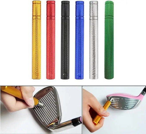 Golf club groove sharpener - club,
