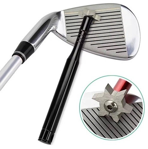 Golf club groove - club, sharpener